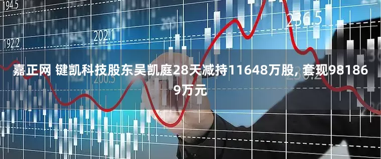 嘉正网 键凯科技股东吴凯庭28天减持11648万股, 套现981869万元